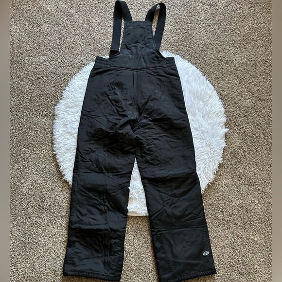 Slalom Overall Snow Pants Black Unisex Youth Size Large - Picture 2 of 12